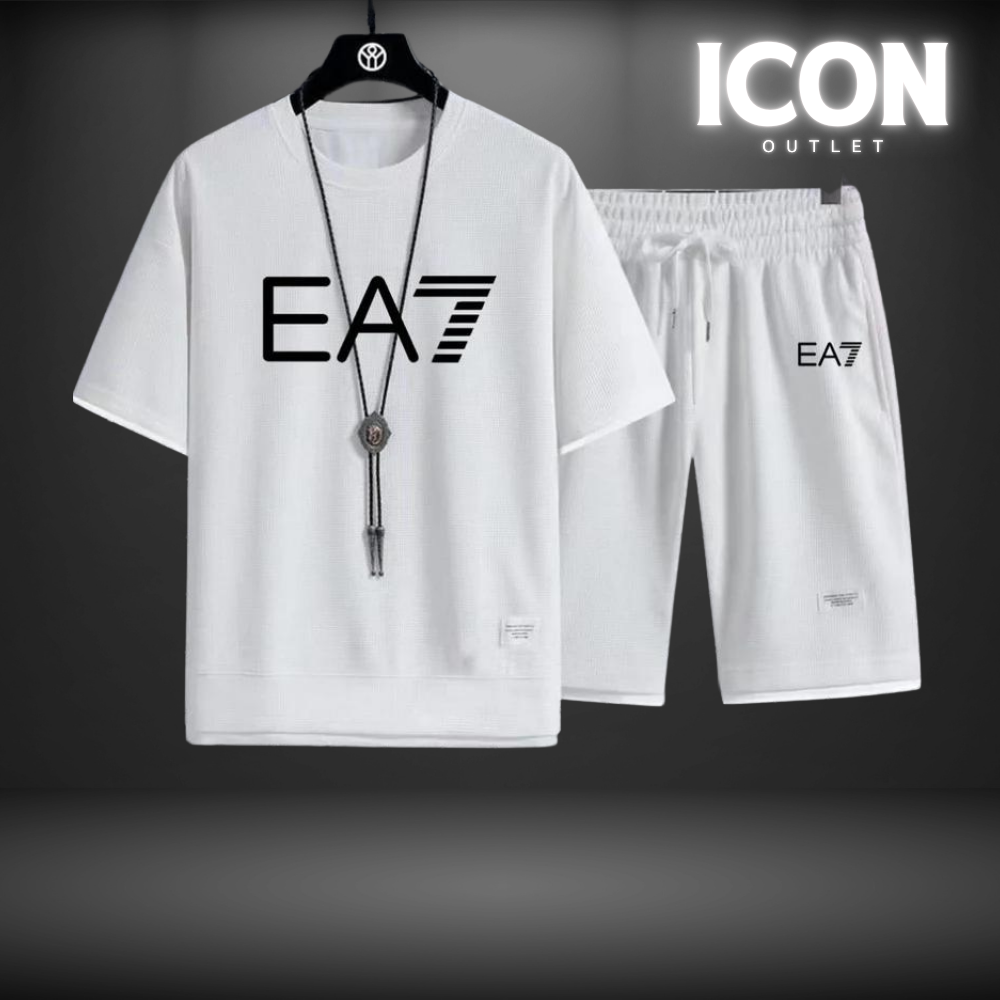 ICON OUTLET™ T-Shirt & Shorts EA7
