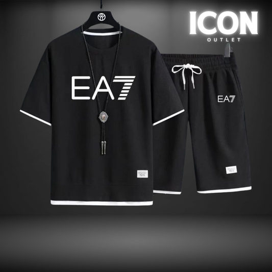 ICON OUTLET™ T-Shirt & Shorts EA7
