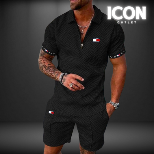 ICON OUTLET™  Polo & Shorts Set TH